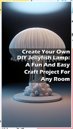 Transform your space with a stunning DIY jellyfish lamp! This fun and easy craft project is perfect for any room, adding a touch of whimsy and charm. Follow our step-by-step guide to create a mesmerizing jellyfish lamp that glows beautifully in the dark. Perfect for kids and adults alike, this project is a great way to unleash your creativity while making a unique piece of decor. Get inspired and start crafting your own DIY jellyfish lamp today! Easy Craft Projects, Easy Craft, Step Guide