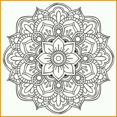 a black and white drawing of a flower on a white background royalty illustration for coloring books