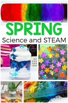 Spring Science Experiments, Spring Stem Activities, Spring Science Activities, Spring Learning Activities, Spring Stem, Spring Preschool Activities, Spring Science, Spring Activities For Kids, Kids Worksheet