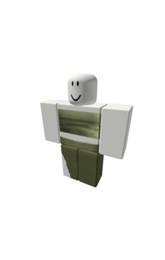 an image of a white cube with a smile on it's face and arms