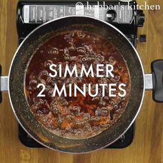 the words summer 2 minutes written in a frying pan