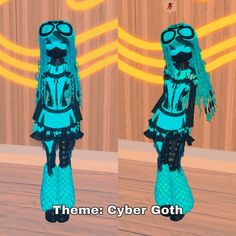 Theme: Cyber Goth (none vip) #fashion #dresstoimpress #aesthetic #goth #cybergoth #outfits #outfitinspo Dti Theme Cybergoth, Cybergoth Dress To Impress, Cybergoth Outfits, Cybergoth Aesthetic, Aesthetic Goth, Themed Outfits, Dress To Impress, Outfit Inspo, Quick Saves