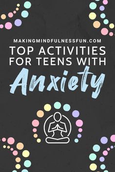 How To Overcome Stress & Anxiety As Teens Using Mindfulness » Making Mindfulness Fun Mindfulness Monday Activities, Counseling Art Activities, Happiness Day Activities, Teen Activity Ideas, Teen Mental Wellness, Calming Activities For Adults, Theraputic Arts And Crafts For Teens, Mental Health Group Activities For Teens, Telehealth Therapy Activities For Teens