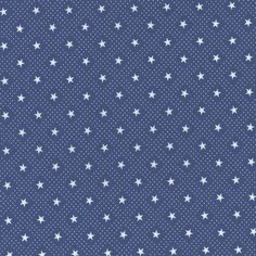 a blue background with white stars on it