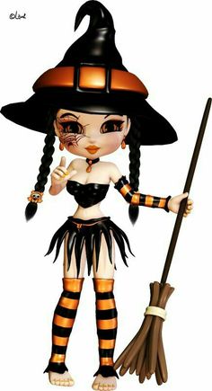 Halloween Dolls, Big Eyes Doll, Halloween Day, Holly Hobbie, Halloween Images, Little Designs