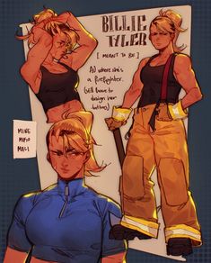 two women in firefighter gear standing next to each other