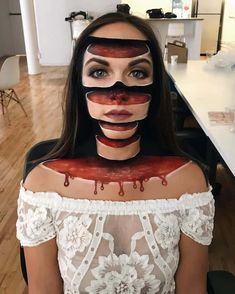 Pretty Halloween Makeup Looks, Crazy Halloween Makeup, Pretty Halloween Makeup, Makeup Looks To Try