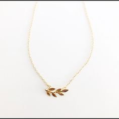 Bundle With Earrings For A Special Discount A Spin On Our Classic Dainty Branch Necklace, The Dainty Olive Branch Is A Reminder Of The Reconciliation The Olive Branch Has Historically Symbolized. Available In Gold Plated, Rose Gold Plated With Adjustable 16" Chain. Wear It To Be Reminded Of Your Own Story Of Reconciliation, Redemption, And Forgiveness, Or Gift It To A Friend Who Embodies Redemption For You! Messages Of Hope, The Olive Branch, Branch Necklace, Basic Jewelry, Classy Jewelry, Ethical Jewelry, Hippie Jewelry, Olive Branch, Leaf Necklace