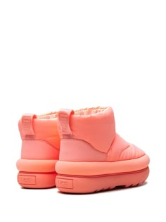 Find UGG Classic Maxi Mini Sweetheart Boots on Editorialist. coral pink padded design pull-on style ankle-length logo pull-tab at the heel round toe logo at the sole rubber sole These styles are supplied by a premium and authenticated sneaker marketplace. Stocking only the most sought-after footwear, they source and curate some of the most hard to find sneakers from around the world. We've partnered with Good On You — an independent agency that rates how brands perform in relation to their impact on the planet, people and animals, with a multi-criteria rating simplified to a five points scale. In order to be awarded our conscious label, larger brands need to score a minimum of four out of five ('Good'), while smaller brands must score at least three out of five ('It's A Start'). This item Coral Pink Shoes, Comfy Boots, Comfy Boot, Planet People, Pretty Shoes Sneakers, Five Points, Cute Nikes, Ugg Classic, Pink Shoes