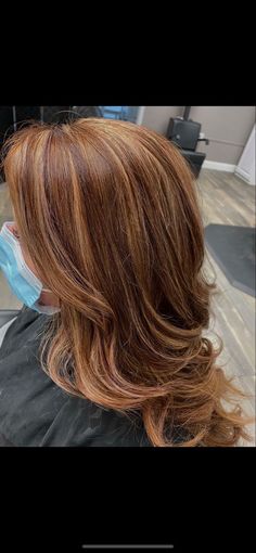 Lowlights For Gingers, Lowlights On Redheads, Ginger Highlights And Lowlights, Redhead With Brown Lowlights, Ginger Brown With Highlights, Lowlights In Ginger Hair, Brown Highlights On Ginger Hair, Natural Ginger Hair Dye Ideas