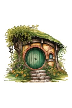 Hobbit door, Fantasy doorway, Whimsical entrance Shire-inspired door, Magical portal, Tiny house access Miniature hobbit entrance, Tolkien-inspired decor, Woodland charm Fairy tale door, Hobbiton aesthetic, Enchanted passageway Hobbit Door, Casa Hobbit, Hobbit Art, Lotr Art, Hobbit House, Pola Sulam, Fairy Doors, House Drawing, Feb 2