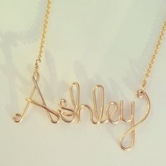 Custom Name or Word Necklace Word Necklace, Peruvian Opal, Hand Shapes, Shiny Things, Opal Necklace, Gold Plated Necklace, Long Chain, Dainty Necklace, Buying Jewelry