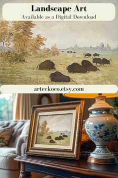 the landscape art available as a digital download