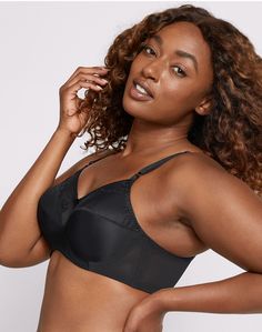 YOUR NEW GO-TO BRA
One of our bestselling bras, the Flower Bali® underwire bra offers outstanding support with amazing comfort. The full-frame construction provides support in any size, with seamed full-coverage cups and underwires for comfortable lift and shaping. Comfort-U® stay-in-place straps offer even more support and conveniently adjust in front. You'll love the sheer trim at the neck with pretty floral embroidery and a dainty satin bow. Even better, this full-frame underwire bra is available in an exceptional size range that accommodates even hard-to-fit figures.THE SUPPORT YOU NEED - Full-frame design for superb support in any size.COMFORTABLE UNDERWIRE STYLE - Wires provide comfortable lift and shaping.FULL COVERAGE - Seamed cups lend support and the full coverage you want.SHOW Y Satin Bow, Full Frame, Underwire Bra, Floral Embroidery, Frame Design, Bali, Satin, Trim, Range