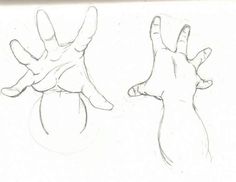 two drawings of hands reaching towards each other with one hand holding the other's thumb