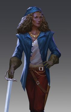 Dnd Peasant, Pathfinder 2e, Pirate Art, Dungeons And Dragons Homebrew, Female Human, Fantasy Warrior, Fantasy Rpg, Fantasy Inspiration, Dnd Characters