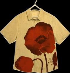 Lamp Merch, Photography Core, I Love Lamp, Flower Shirt, Red Flower, Aesthetic Photography