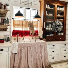 the kitchen is clean and ready to be used as a place for dinner or dessert