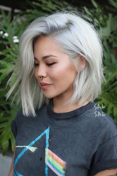 Bob Haircut Ideas To Inspire Your Next Cut ★ Textured Bob Plus Size, Edgy Bobs For Thick Hair, Bob Haircuts For Women Fine Hair, Edgy Bob Hairstyles, Edgy Bob Haircuts, Aline Bob, Edgy Bob, Stacked Bob Haircut, Short Bob Haircuts