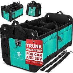 trunk organizer for cars and suvs