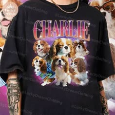 "Custom Your Pet Bootleg Shirt, Retro Collage Dog Shirt, Custom Pet Shirt, Retro 90's Custom Shirt, Personalized Pet Shirt, Best Dog Mom Gift 💖 WELCOME TO MY STORE 💖 THE STORE WILL REPLY TO MESSAGES IN 24 HOURS I. ABOUT PRODUCT - There are many ways to express your personality and wearing our products with eye-catching patterns and meaningful words is one of the ways. Comfortable, casual, and loose-fitting, our products will surely become one of your favorites. Made of 100% cotton, safe and co Custom Dog Shirt, Vintage Animal Shirt, Custom Pet Shirt, Custom Pet Portrait Shirt, Custom Dog Shirts, Cheap Dog Print Graphic Tee, 90s Shirts, Pet Shirts, White Short Sleeve T-shirt With Dog Print