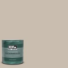 the behr paint is light yellow and has a white base