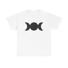 Triple Moon T-Shirt - cool basic simple minimal occult tarot dark crescent full | eBay Occult Tarot, Moon T Shirt, Triple Moon, Trendy Style, Crescent, Trendy Fashion, Moon, Mens Outfits, T Shirt