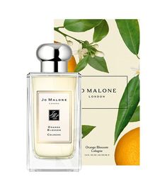 Orange Blossom Jo Malone, Jo Malone Perfume Orange Blossom, Joe Malone Perfume, Powdery Perfumes, Jo Malone Packaging, Orange Blossom Perfume, Perfume Orange, Perfume Jo Malone, Jo Malone London Perfume