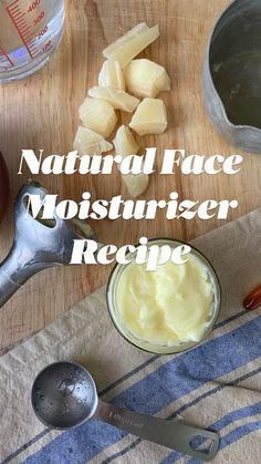 Face Moisturizer Recipe, Moisturizer Recipe, Stick Blender, Natural Face Moisturizer, Double Boiler, Natural Face, Vitamin E Oil, 2 Months, Face Moisturizer