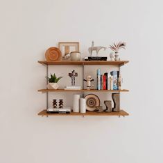 Wall Mounted Shelving Units - 3 Shelf Wood Wall Mounted Shelving, Wall Mounted Shelving Unit, Ceiling Shelves, Ceiling Storage, Shelf Wood, Tea For Two, Frame Shelf, Unique Flooring, Mounted Shelves