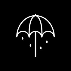 an umbrella with the words bring me the horizon that's the spirit