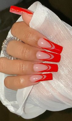 Double French Double French Tip Acrylic Nails, French Baddie, Double French Tip Nails, Double French Tip, French Tip Acrylics, French Designs, French Tip Acrylic Nails, Tip Nails, Nails French