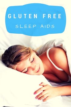 Natural gluten free sleep aids to help you with insomnia. Celiac safe sleep remedies How Can I Sleep, Ways To Sleep, Sleep Help, Natural Therapy