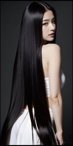 Long Hair Asian Woman, Long Black Korean Hair, Long Straight Black Hair, Long Black Shiny Hair, Asian Long Hair, Thick Long Black Hair Straight, Shiny Black Hair, Asain Girl Long Black Hair, Long Hair Images