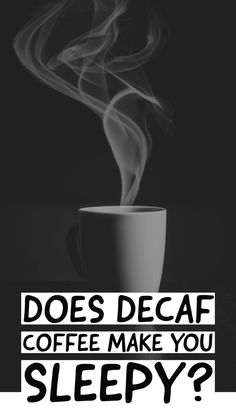 Does decaf coffee make you sleepy? in this article, we'll answer this question and give you a solid background on decaf coffee. #decaffeinatedcoffee #decaffeinatedcoffeebenefits #decaffeinateddrinks Coffee