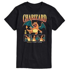 Personalize your style with this fun Big & Tall Pokemon Charizard Graphic Tee. Personalize your style with this fun Big & Tall Pokemon Charizard Graphic Tee. FEATURES Crewneck Short sleeveFABRIC & CARE Solid, cotton, heather, polyester Machine wash Imported Size: 4XL Tall. Color: Black. Gender: male. Age Group: adult. Pokemon T Shirt Ideas, Pikachu Tshirt Design, Pokemon T Shirt Design, Pokemon Tshirt, Pokemon Graphic Tee, Pokemon Shirts, Kids Shirts Design, Pokemon Charizard, Baddie Tips