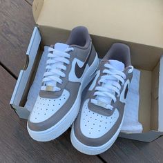 Air Force 1 Custom Ideas, Cute Casual Shoes, Air Force 1 Sneakers