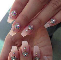 Gel Nails Diy, Nails Diy, Diamond Nails, Jewelry Essentials, Fire Nails, Nail Art Tutorial, Creative Nails, Mani Pedi, Nails Ideas