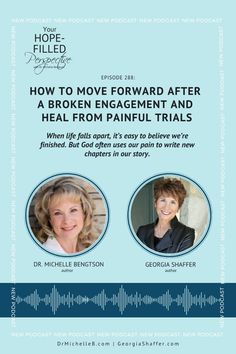 the cover of how to move forward after a broken engagement and heal from painful trials