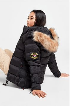 Zavetti Canada Jacket Women, Zavetti Canada Jacket Outfit, Zavetti Canada Jacket, Korean Winter Jacket, Moncler Jacket Women, Zavetti Canada, Korean Winter, Jacket Outfit Women, Shiny Jacket