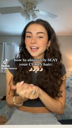 Wavy Hair Tips, Hair Curling Tips, Curly Hair Videos, Hair Tips Video, Hairdos For Curly Hair, Greasy Hair Hairstyles, Wavy Curly Hair