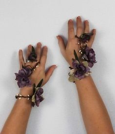 Lavender Wristlet Set, Fairy Bracelet, Floral Wrap, Wedding Accessory, Costume on Etsy, $64.05 AUD Costume Fleur, Fairy Bracelet, Faerie Costume, Fairy Bracelets, Wedding Lavender, Flower Costume, Lavender Silk, Corsage Prom