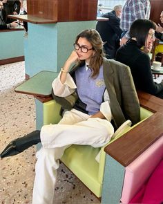 Maria Calvet, Corporate Wear, Aesthetic Crochet, Crochet Inspiration, Fashion Aesthetic, Looks Style, Office Outfits, Fall Winter Outfits