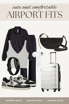 Find trendy summer airport outfits for women. These comfy and chic casual options are perfect for planes and destinations. Discover aesthetic airport outfits that make summer travel stylish and comfortable. Check out these top summer vacation essentials today! Aesthetic Airport Outfits, Stylish Airport Outfits, Summer Vacation Essentials, Discover Aesthetic, Airport Outfit Summer