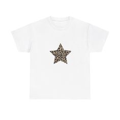 🐆 leopard print star baby tee 🐆 available in multiple sizes, our hibiscus shirt is a must-have addition to your summer wardrobe. >> made with 100% cotton. >> our cotton is ethically and sustainably grown and harvested. https://www.etsy.com/shop/mercibym >> tags Leopard Print Star Baby Tee | Retro Graphic Print 90s Shirt Leopard TShirt Downtown Girl Boho Y2K Aesthetic Trendy Animal Pattern Print TeeGraphic 90s Tshirt Gift For Her 90s Baby Tee, Y2K Clothing, Gift for Her, Tropical Summer Shirt | Trendy Cotton T-shirt In Leopard Print, Trendy Leopard Print Graphic T-shirt, Trendy Leopard Print T-shirt With Letter Print, Leopard Print Graphic Tee With Lettering, Trendy Short Sleeve Leopard Print T-shirt, Hibiscus Shirt, Baby Tee Shirts, Baby Graphic Tees, 90s Shirts