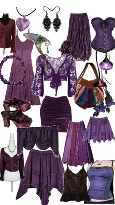 #whimsigoth #purple Witchy Outfits, Witch Outfit, Purple Outfits, Whimsical Fashion, Swaggy Outfits, Goth Outfits, Alternative Outfits, Aesthetic Outfits, Outfits Aesthetic