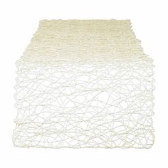 an image of a piece of art made out of yarn on white background with clippings