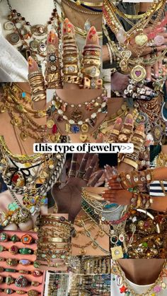 Maximalism, Chunky Chain Necklaces, Chain Necklaces, Jewelry Pieces, Necklaces, Collage, Chain, Gold