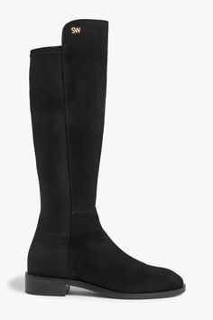 Shop on-sale STUART WEITZMAN Keelan City suede and neoprene knee boots for Woman. Browse the best deals from STUART WEITZMAN and luxury fashion at The Outnet. Fall Boots For Women, Womens Fall Boots, Best Ankle Boots, Suede Knee Boots, Party Flats, Boots For Woman, Black Knee Boots, Ugg Classic Ultra Mini, Long Leather Coat