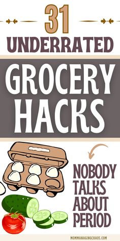 31 underrated grocery hacks nobody tells about period